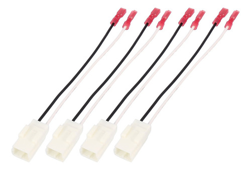 4 Adaptador Cable Bocina Para Dodge Caliber Jeep Chrysler