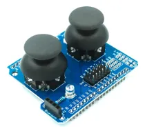 Comprar Shield 2 Joystick Analogico Pu002F Arduino Uno Mega Ate 6 Servos