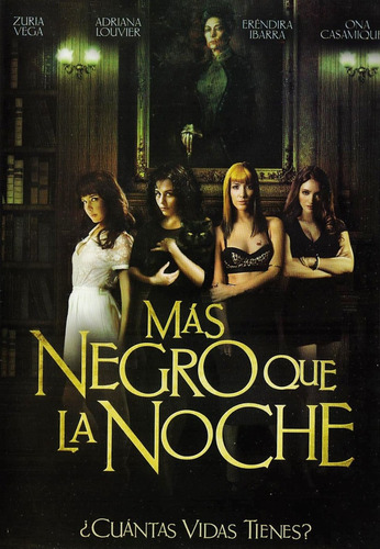 Mas Negro Que La Noche Zuria Vega Pelicula Original Dvd