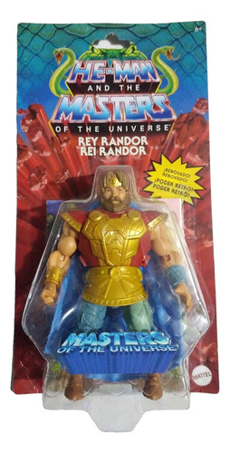Mattel Masters Of Universe Rey Randor (Usado)