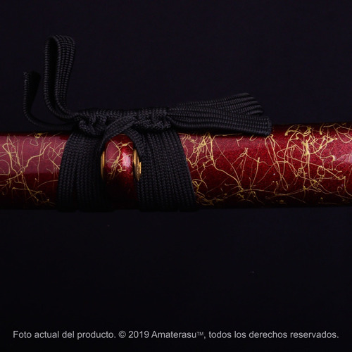 Imagen 7 de 10 de Katana Samurai Kensei Akai Templado Especial Filo Extremo
