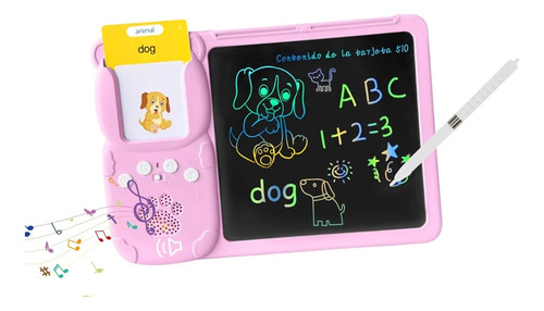 Tableta De Escritura Lcd Con Voz, Juguetes Montessori