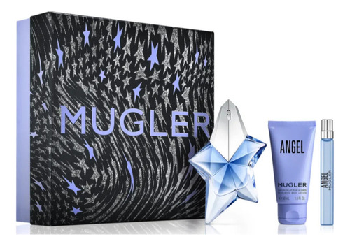 Thierry Mugler Angel for Women Eau de Parfum 50 ml y 10ml Mini y 50ml Bl Travel Set