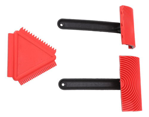 Herramientas De Pintura De Vetas De Madera Reutilizable