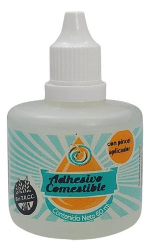 Cmc Pegamento Adhesivo Comestible Listo Para Usar Gel 60ml