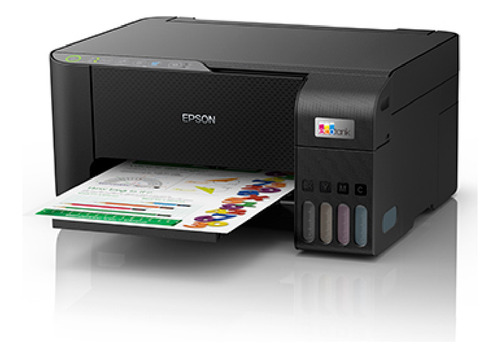 Kit Impresora Epson L3250 Ecotank Wifi Y 4 Tintas Extra T544