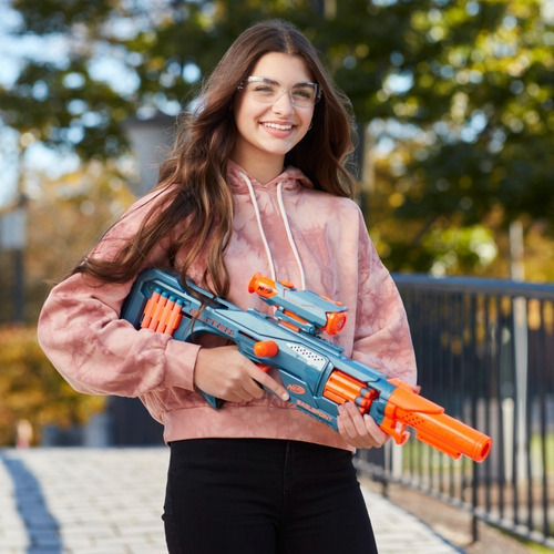 Nerf F0423 Ametralladora Multicolor Con Dardos