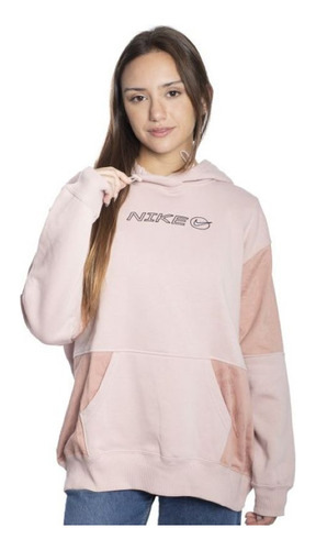 Imagen 3 de 3 de Canguro Nike W Nsw Ic Flc De Mujer - Dm6303-601 Enjoy
