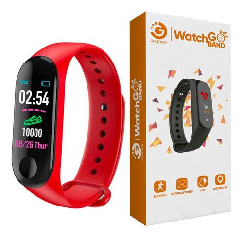 Smartwatch Goldtech Watchgo Band Resistente Al Agua Oferta