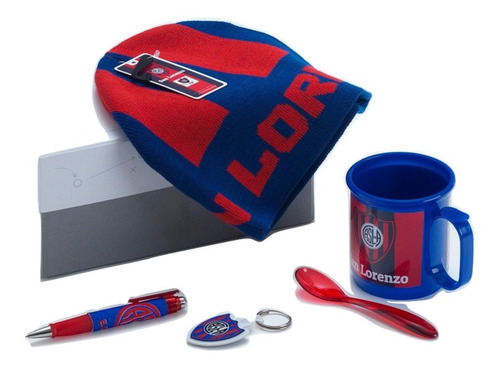 Merchandising De San Lorenzo. Regalo De Fútbol Set Chico