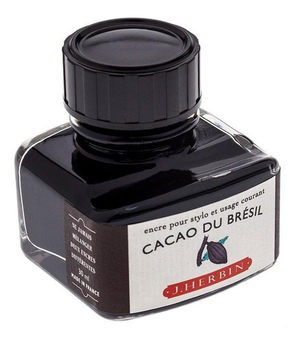 Tinta Para Caneta Tinteiro J. Herbin Cacao Du Brésil 30ml