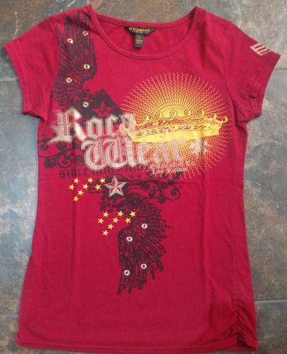 Remera Roca Wear Importada De Usa