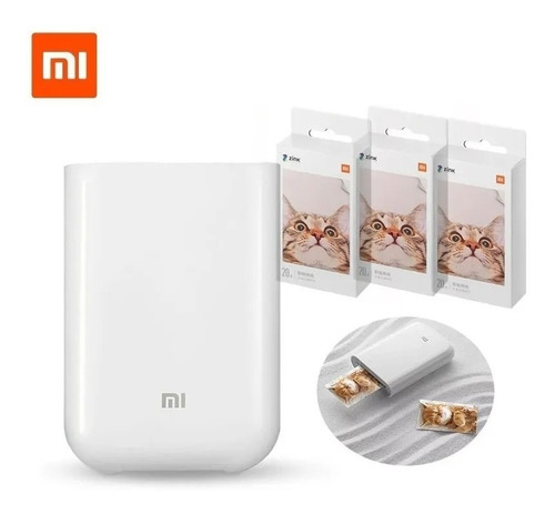 Imagen 7 de 8 de Impresora De Fotos Portátil Xiaomi Mi Photo Printer Bolsillo