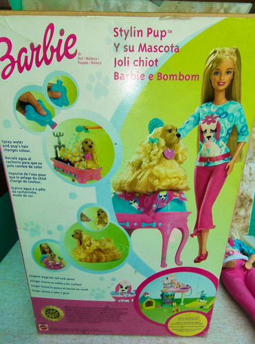 Barbie Baño Mascota Muñeca Caja Colección (Usado)