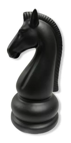 Kit 3 velas modelo esculturas de xadrez(rainha-bispo e cavalo