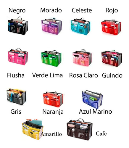 Bolsa Organizador Multifuncional Colores