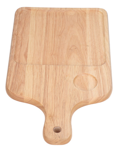 Tabla De Cortar De Madera Con Mango Irregular De Madera Para