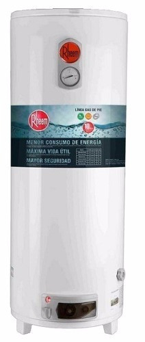 Termotanque Gas Envasado 120 Lts Rheem De Pie 10 Años Gtia