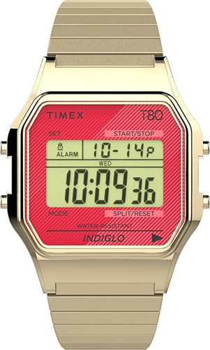 Timex T80 - Reloj De Cuarzo Tw2v19200yb De Ajuste Perfecto,