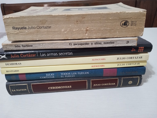 Julio Cortazar X7 Deshoras Rayuela Bestiario Ceremonias Arma (Usado)