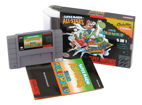 Super Mario All-stars Super Mario World Super Nintendo Snes