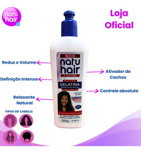 Kit Linha Sos Tradicional Natuhair