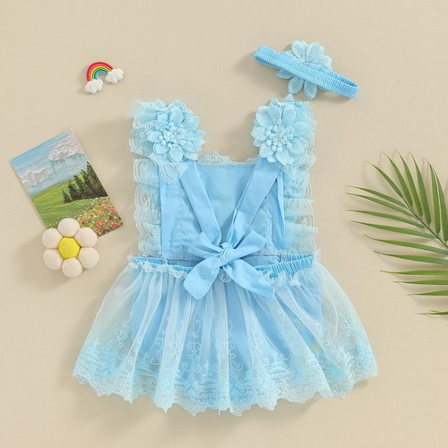 Conjunto De Ropa De Verano Para Bebé Niña, Vestido Princesa