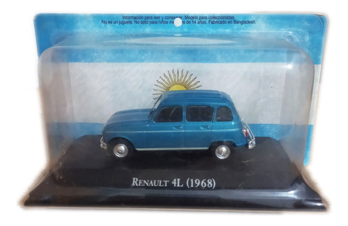 Auto Coleccionable Renault 4l Nuevo Con Fasciculo