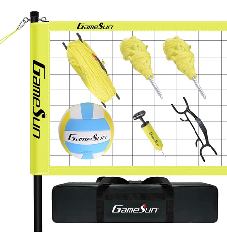 Volleyball Net Outdoor - Portable Volleyball Set For Backyar
