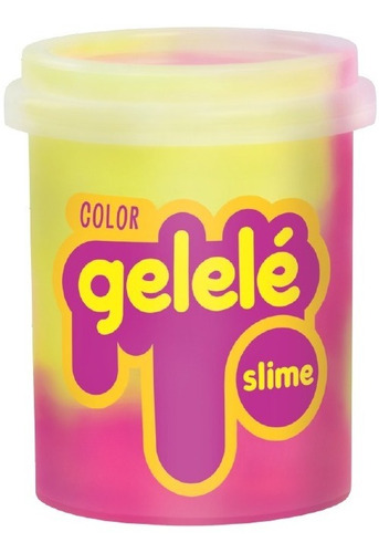 Slime Unicornio Gelele 152g Unidad Brillo Infantil Bicolor