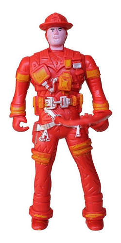 Boneco Infantil Fire Rescue Bombeiro 