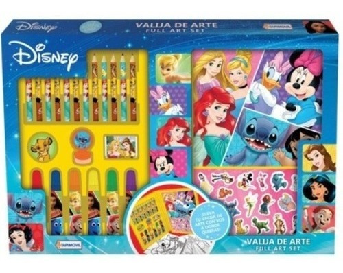 Valija De Arte Personajes De Disney Tapimovil Dmd00106 