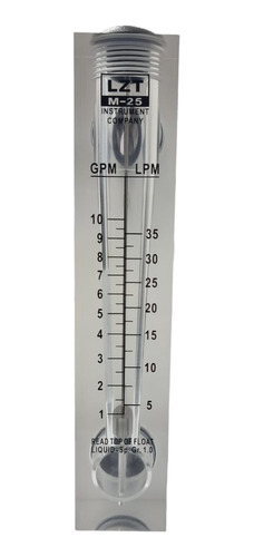 Flujómetro M-25  1 - 10 Gpm Osmosis Inversa