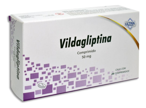 Vildagliptina 50 Mg Caja 28 Comprimidos Ultra Laboratorios