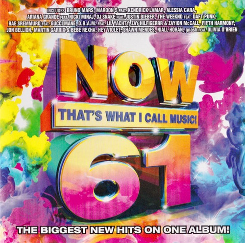 Now That's What I Call Music 61 Cd Nuevo Musicovinyl