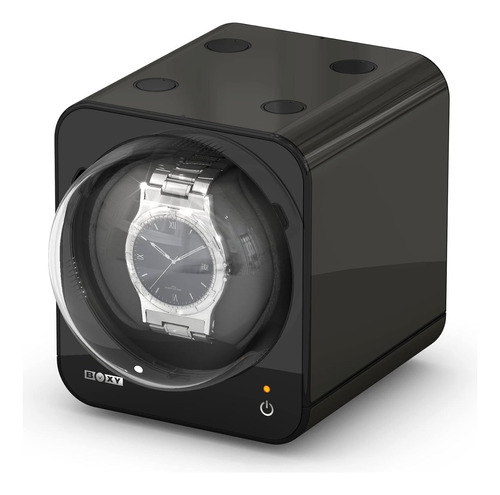 Fancy Brick Watch Winder Añadir Sin Adaptador Gris Hierro