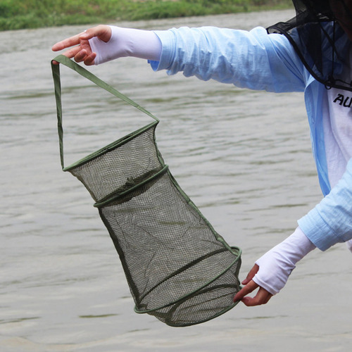 2 Trampas De Pesca, Redes De Pesca Ligeras De Malla