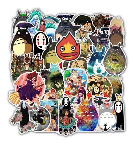 Set 50 Stickers Studio Ghibli