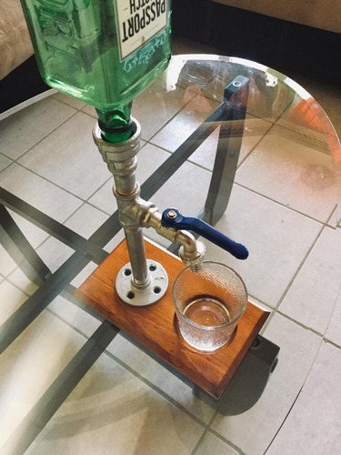 Dispensador De Licor Estilo Industrial/rustico
