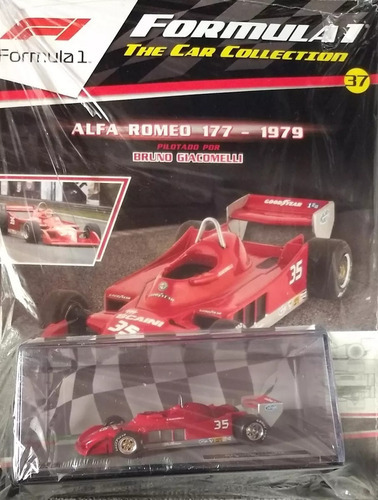 Coleccion Formula 1 F1 N°37 Alfa Romeo 177 Bruno Giacomel 