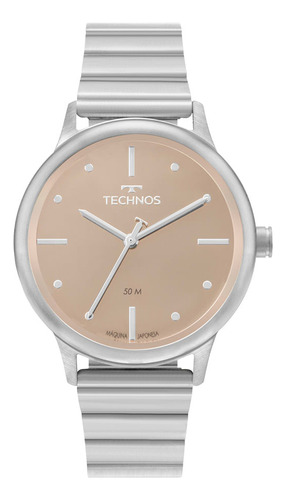 Relógio Technos Feminino Style Prata - 2036mqp/1j