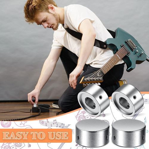 Pedal Footswitch Topper, Botones Metalicos Para Pedales D...