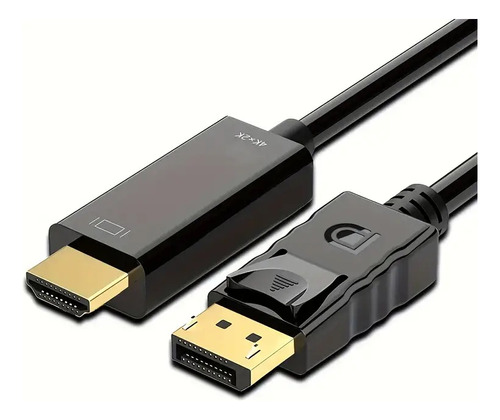 Cable Adaptador Displayport A Hdmi 2.0 4k 60hz 1.8 Mts