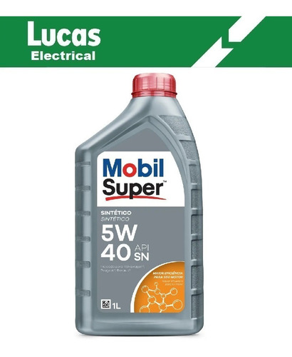 Aceite/lubricante Mobil Sintetico Super 5w40 1l