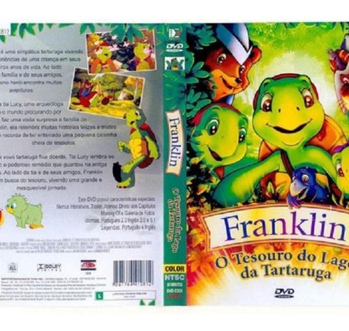 Dvd Franklin O Tesouro Do Lago Da Tartaruga - Flashstar