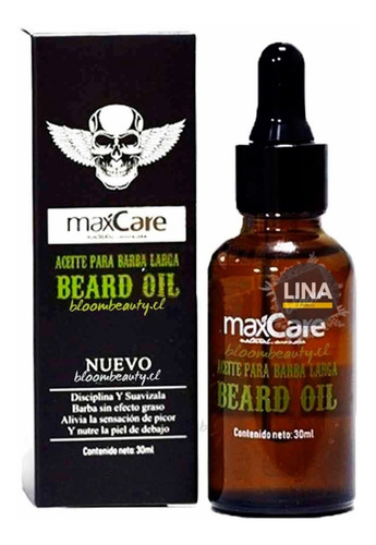 Aceite De Barba Hidratante Revitalizante Humectante Max Care