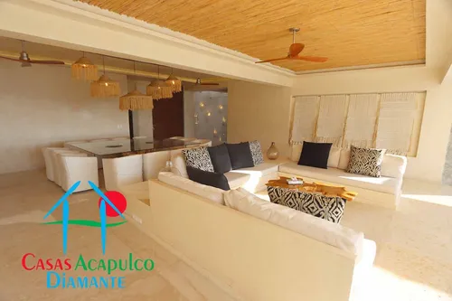 Cad Tres Vistas. Terraza Con Asoleadero, Alberca Privada, Palapa Y Preciosa Vista Al Mar