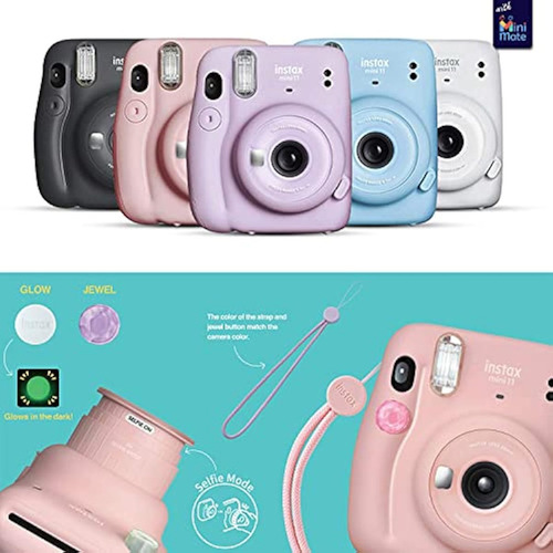 Cámara Instantánea Fujifilm Instax Mini 11 Azul Cielo +