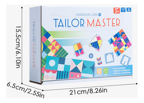 Juego De Combinación De Colores Juego De Mesa Tailor Master