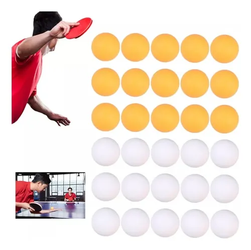 comprar Kit Paquete 30 Pelotas De Ping Pong O Juegos Beer Pong